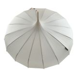 Boutique Classic Pagoda Umbrella in Beige